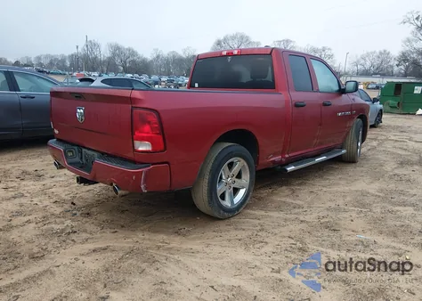2012 Ram 1500 St z USA, uszkodzony, nr VIN 1C6RD6FT3CS323460